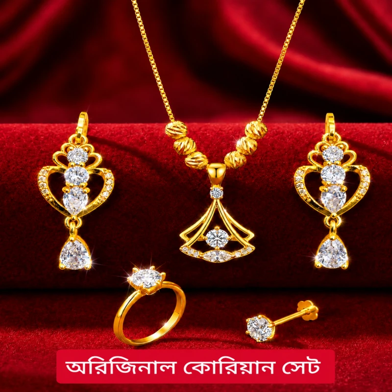 korean necklace set